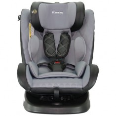 Yoyko Ultimate Dönebilir Yatabilir 0-36 Kg Deri Oto Koltuğu ISOFIX/SIP/LATCH Gri